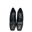 Louis Vuitton Black Madeleine Pumps 37 For Sale