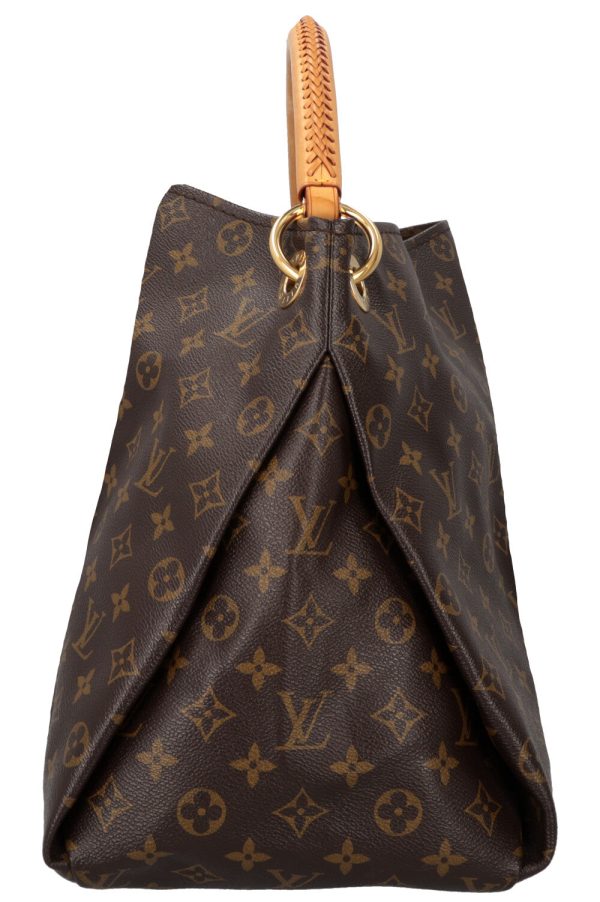 LOUIS VUITTON Artsy MM Hobo Bag MNG Canvas Online now