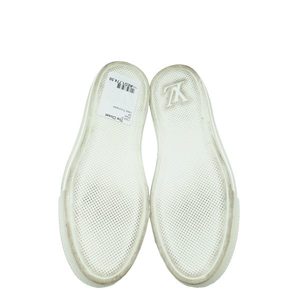 Louis Vuitton White Monogram Stellar Sneakers 36 Online Sale