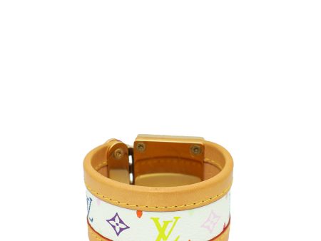 Louis Vuitton White Multicolor Monogram Koala Small Bracelet Supply