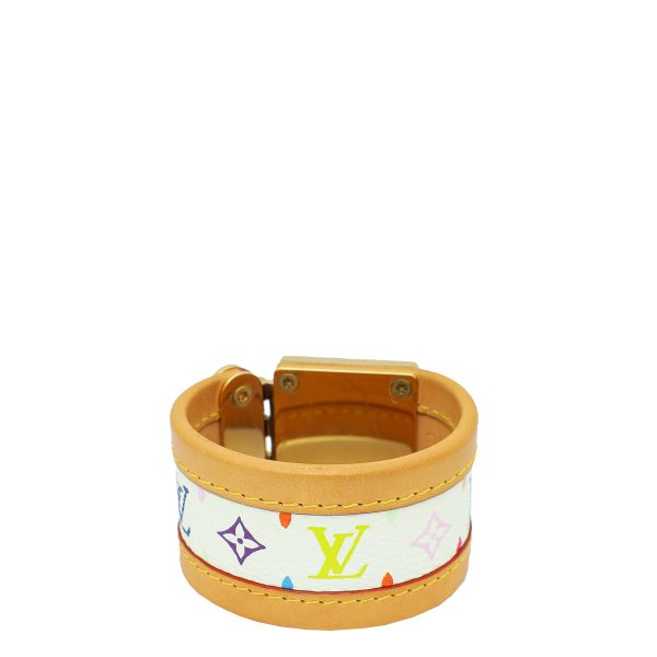 Louis Vuitton White Multicolor Monogram Koala Small Bracelet Supply