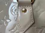 Louis Vuitton Alma PM Beige Monogram Vernis For Cheap