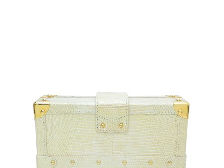 Louis Vuitton Bicolor Lizard Petite Malle Bag Online Hot Sale