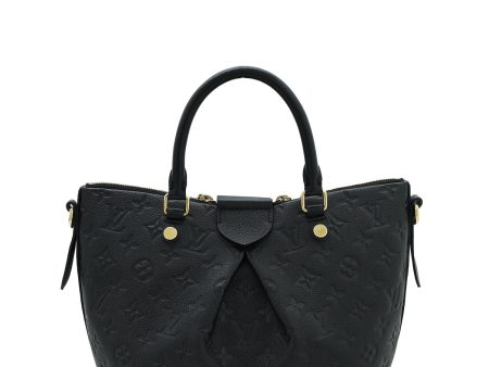 Louis Vuitton Black Monogram Empreinte Mazarine PM Bag Online Sale