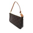 Brown Louis Vuitton Monogram Pochette Accessoires Shoulder Bag Hot on Sale