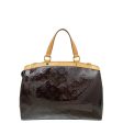 Louis Vuitton Amarante Monogram Vernis Brea GM Bag Cheap