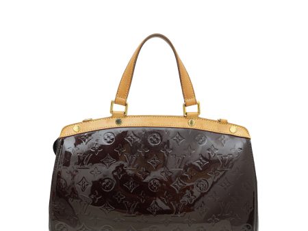 Louis Vuitton Amarante Monogram Vernis Brea GM Bag Cheap