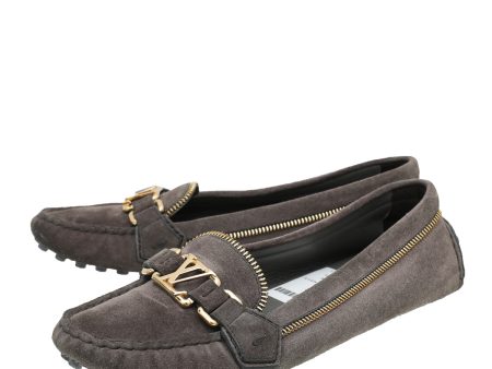 Louis Vuitton Zipper Oxford Loafers 38 Online Sale