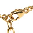 Gold Louis Vuitton Essential V Necklace Sale