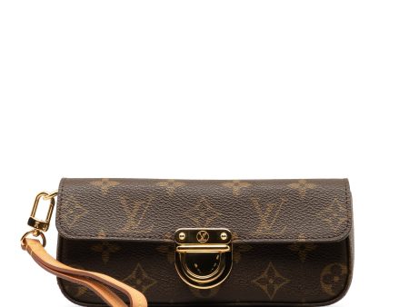 Brown Louis Vuitton Monogram Pochette Lagoon Clutch Bag For Discount