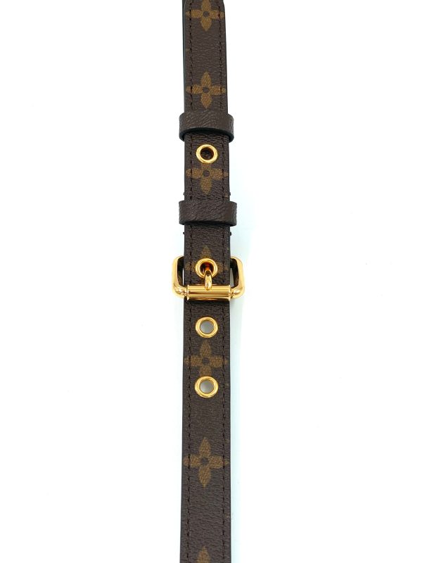 Louis Vuitton adjustable Monogram canvas shoulder strap on Sale