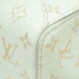 Louis Vuitton White Monogram Shiny Python Square Bag Online now