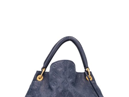 LOUIS VUITTON Artsy MM Empreinte Blue For Sale