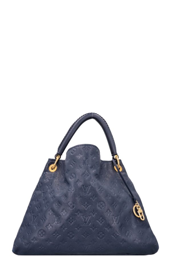 LOUIS VUITTON Artsy MM Empreinte Blue For Sale