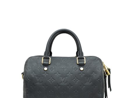 Louis Vuitton Bleu Infini Empreinte Speedy Bandouliere 25 Bag Fashion