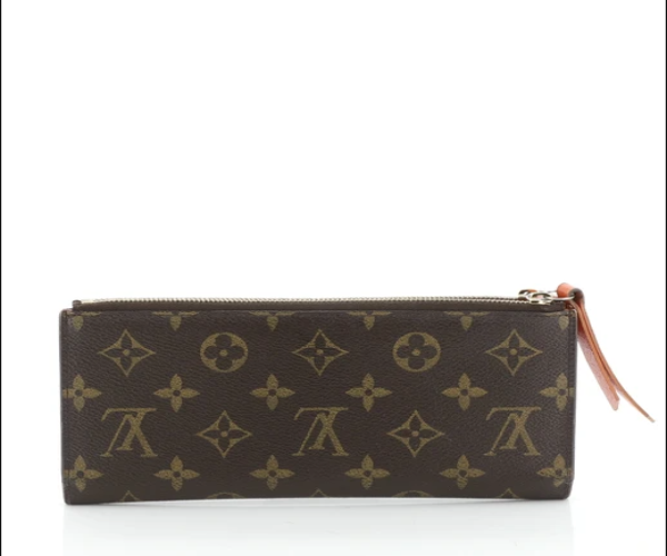 Louis Vuitton Adele Wallet Monogram Canvas Orange on Sale