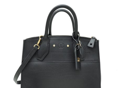 Louis Vuitton Black City Steamer PM Bag Online Hot Sale