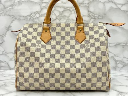 LOUIS VUITTON Azul Speedy 30 Fashion