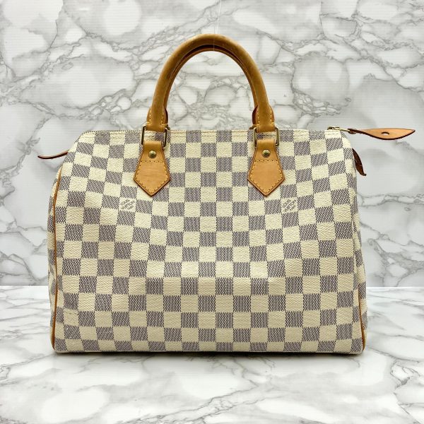 LOUIS VUITTON Azul Speedy 30 Fashion