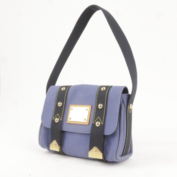 Louis Vuitton Antigua Besace PM Shoulder Bag Blue M40081 Sale