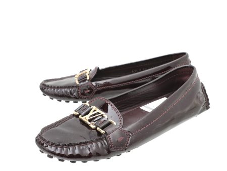 Louis Vuitton Amarante Oxford Loafers 37.5 Sale