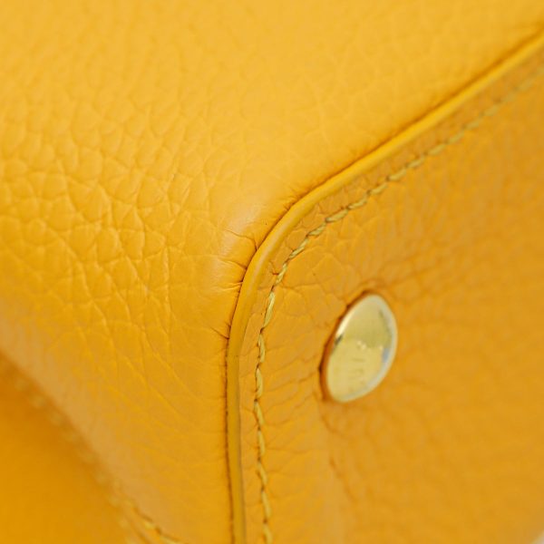 Louis Vuitton Yellow Capucines Mini Bag Supply