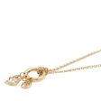 Gold Louis Vuitton My Blooming Strass Necklace on Sale