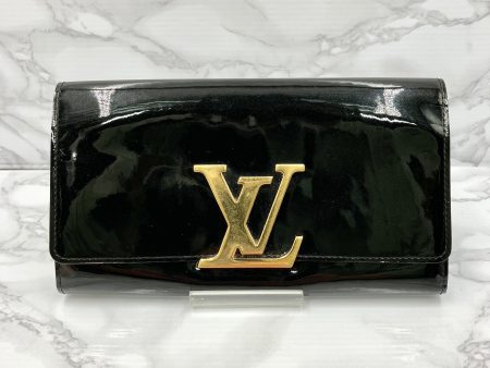 LOUIS VUITTON  Vernis Louise Long wallet Fashion