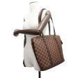 LOUIS VUITTON Babylone SPO Red N51103 Damier Ebene Canvas Online Hot Sale