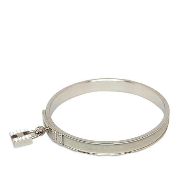 Gray Louis Vuitton Kelly H Lock Bangle Costume Bracelet Hot on Sale