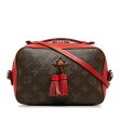 Brown Louis Vuitton Monogram Saintonge Crossbody Bag on Sale