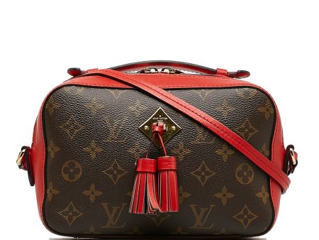 Brown Louis Vuitton Monogram Saintonge Crossbody Bag on Sale