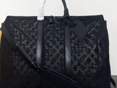 Louis Vuitton Abloh Keepall Bandouliere 50 Mesh Monogram on Sale