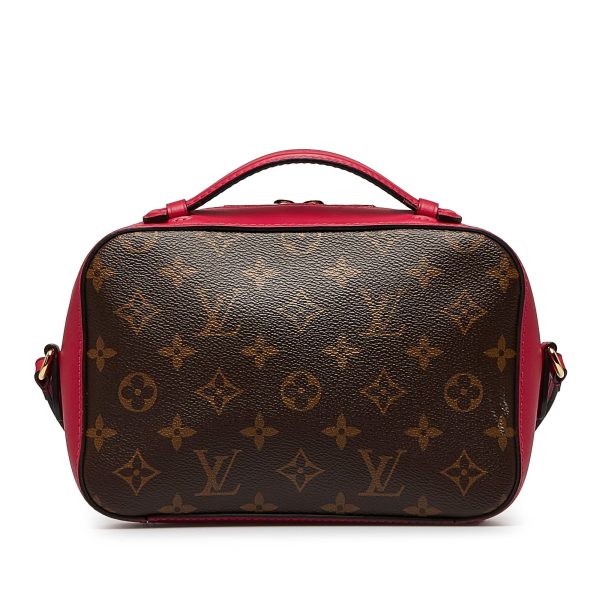 Brown Louis Vuitton Monogram Saintonge Satchel Sale