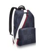 Louis Vuitton Apollo Backpack Damier Cobalt Canvas Red For Discount