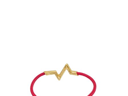 Louis Vuitton 18K Yellow Gold Volt Upside Down Play Small Bracelet 15 Online Sale