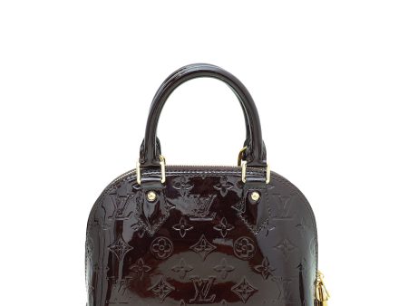 Louis Vuitton Amarante Monogram Vernis Alma BB Bag Online