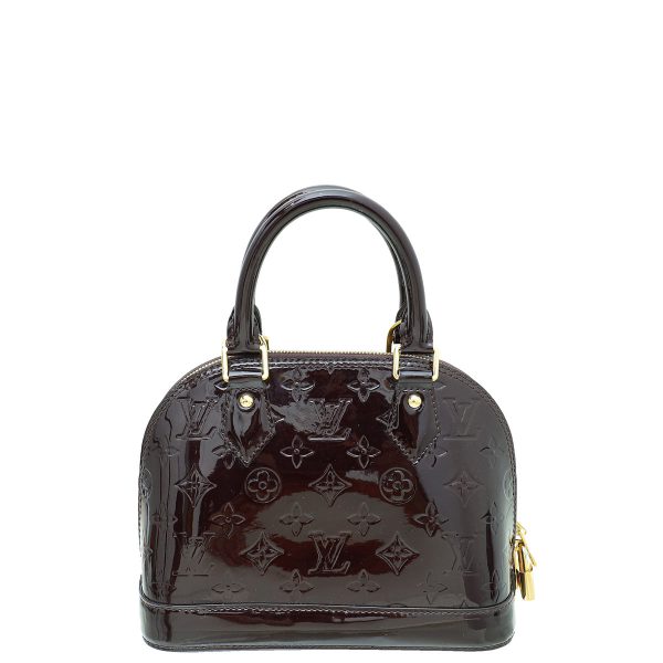 Louis Vuitton Amarante Monogram Vernis Alma BB Bag Online