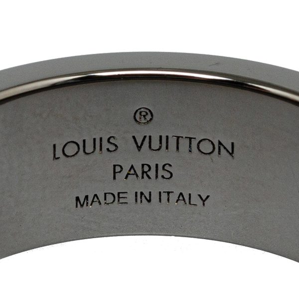 Gray Louis Vuitton LV Instinct Gunmetal Ring Hot on Sale