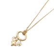 Gold Louis Vuitton My Blooming Strass Necklace on Sale