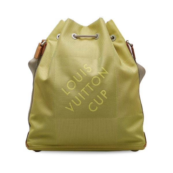 Green Louis Vuitton Damier Geant LV Cup Volunteer Bucket Bag on Sale