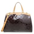 Louis Vuitton Amarante Monogrammed Vernis Brea MM Bag Discount