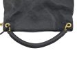 LOUIS VUITTON Artsy MM Empreinte Leather Hobo Bag Black For Sale