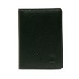 Green Louis Vuitton Taiga Business Card Holder Supply