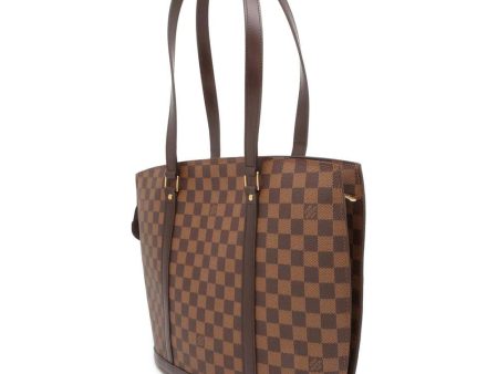 LOUIS VUITTON Babylone SPO Red N51103 Damier Ebene Canvas Online Hot Sale