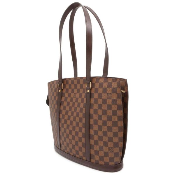 LOUIS VUITTON Babylone SPO Red N51103 Damier Ebene Canvas Online Hot Sale