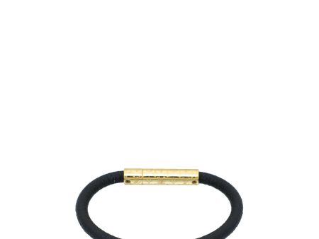 Louis Vuitton Black Confidential Bracelet on Sale