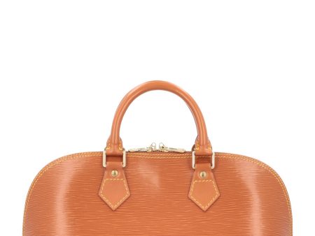 LOUIS VUITTON Alma PM Epi Cognac Hot on Sale