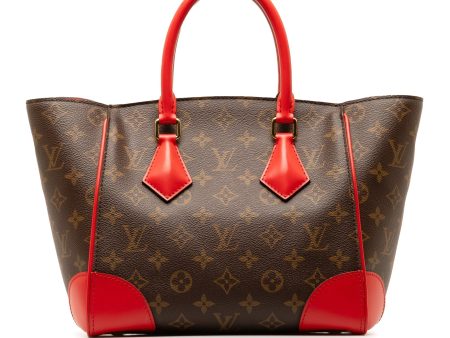 Brown Louis Vuitton Monogram Phenix PM Satchel Online Sale