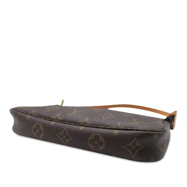 Brown Louis Vuitton Monogram Pochette Accessoires Shoulder Bag Hot on Sale